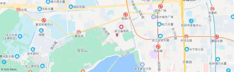 杭州省府路弥陀寺路口_公交站地图_杭州公交_妙搜公交查询2025