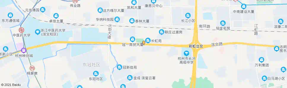杭州祠堂前_公交站地图_杭州公交_妙搜公交查询2025