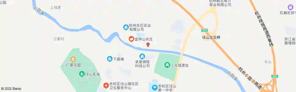 杭州小古城村口_公交站地图_杭州公交_妙搜公交查询2025