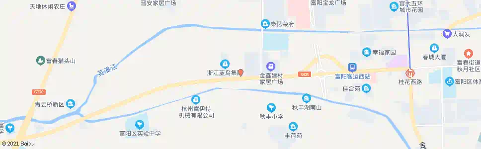 杭州富力加油站_公交站地图_杭州公交_妙搜公交查询2025