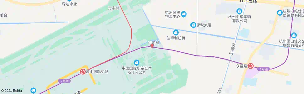 杭州东驳停车场_公交站地图_杭州公交_妙搜公交查询2025