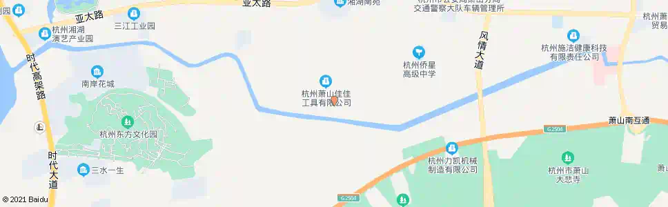 杭州知章幼儿园_公交站地图_杭州公交_妙搜公交查询2025