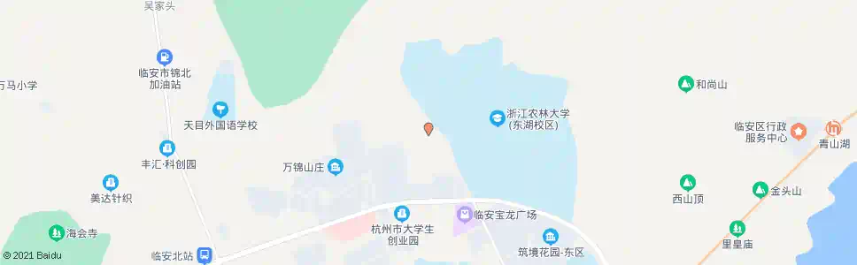 杭州平山公寓_公交站地图_杭州公交_妙搜公交查询2025