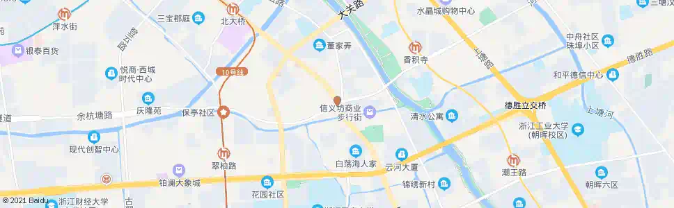 杭州余杭塘上_公交站地图_杭州公交_妙搜公交查询2025