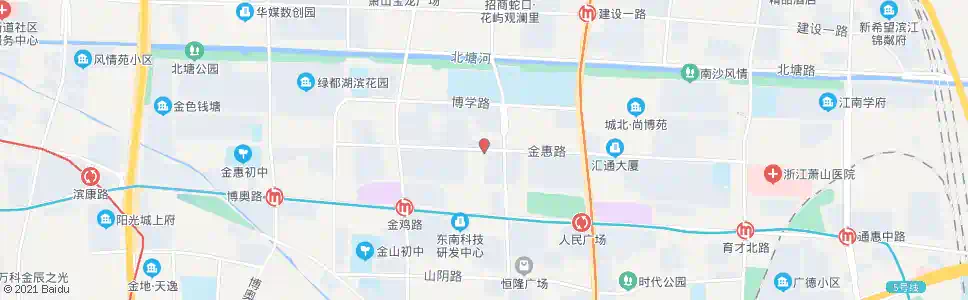 杭州童家塘_公交站地图_杭州公交_妙搜公交查询2025