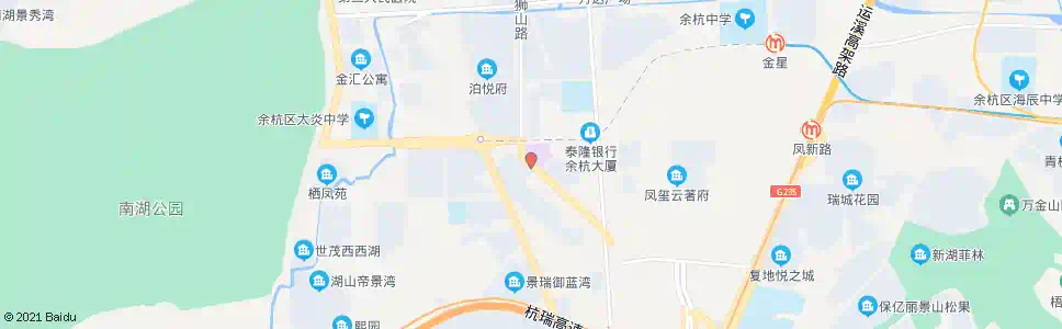 杭州通怡花苑_公交站地图_杭州公交_妙搜公交查询2025