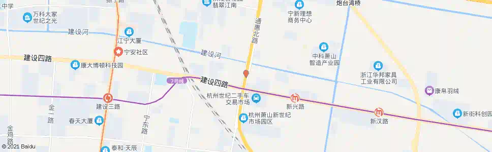 杭州开发区国税局_公交站地图_杭州公交_妙搜公交查询2025