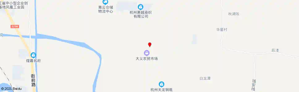 杭州陆家溇_公交站地图_杭州公交_妙搜公交查询2025