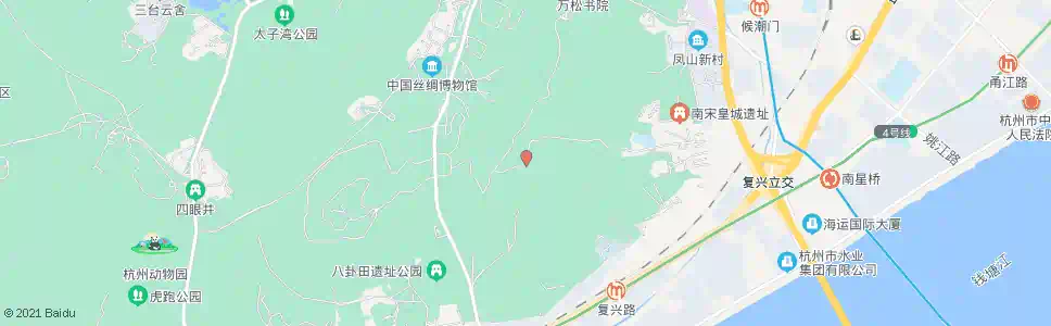 杭州言郁角_公交站地图_杭州公交_妙搜公交查询2025