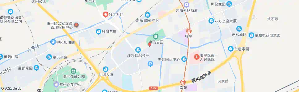 杭州水景公园_公交站地图_杭州公交_妙搜公交查询2025