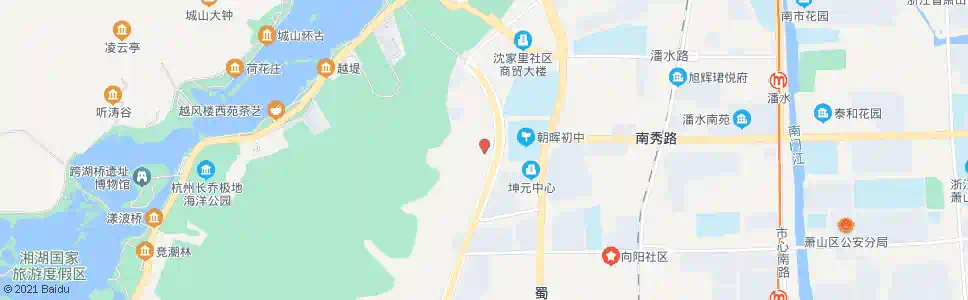 杭州柯桥区计生指导站_公交站地图_杭州公交_妙搜公交查询2025