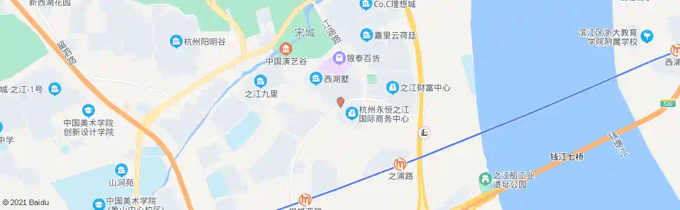 杭州珊瑚沙家园南_公交站地图_杭州公交_妙搜公交查询2025