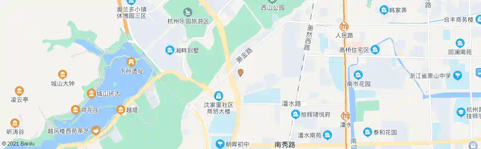 杭州萧山劳务市场_公交站地图_杭州公交_妙搜公交查询2025