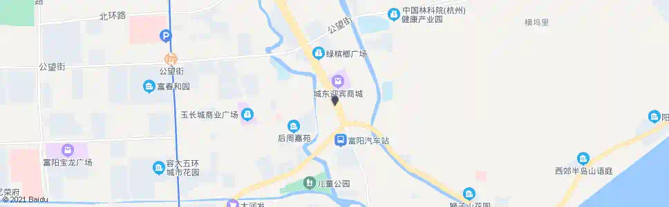 杭州富阳公交站_公交站地图_杭州公交_妙搜公交查询2025