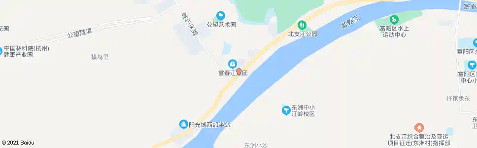 杭州富春江集团_公交站地图_杭州公交_妙搜公交查询2025