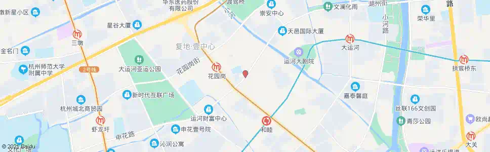 杭州何家村_公交站地图_杭州公交_妙搜公交查询2025