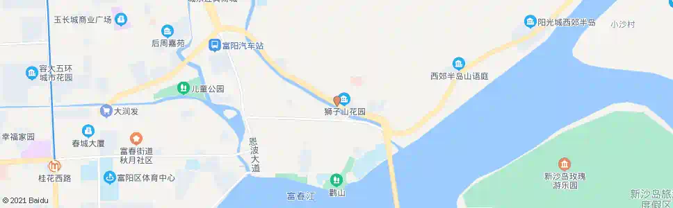 杭州花坞桥_公交站地图_杭州公交_妙搜公交查询2025