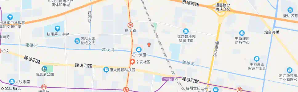 杭州恒泰御庭园_公交站地图_杭州公交_妙搜公交查询2025