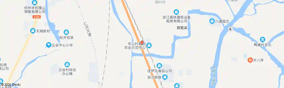 杭州张家坝桥_公交站地图_杭州公交_妙搜公交查询2025