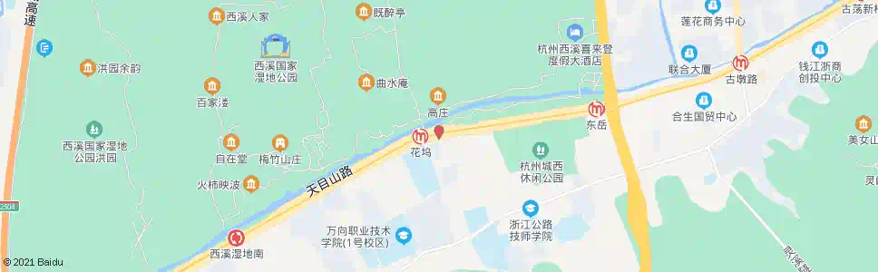 杭州花坞公交站_公交站地图_杭州公交_妙搜公交查询2025