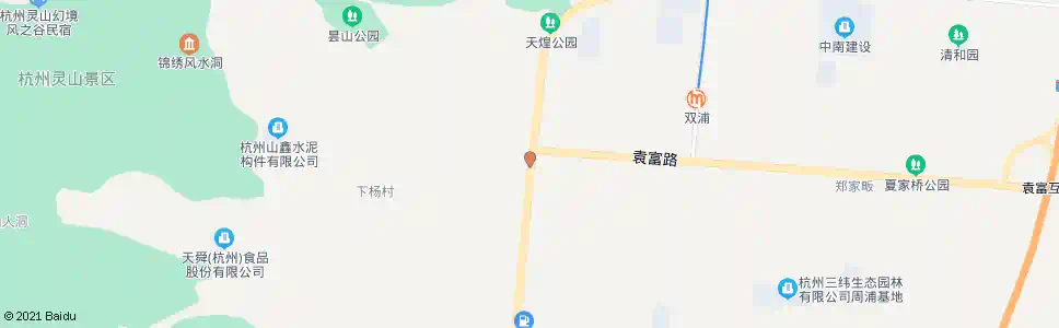 杭州下杨_公交站地图_杭州公交_妙搜公交查询2025