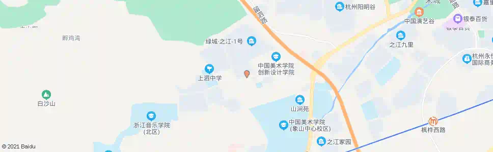 杭州方家畈_公交站地图_杭州公交_妙搜公交查询2025