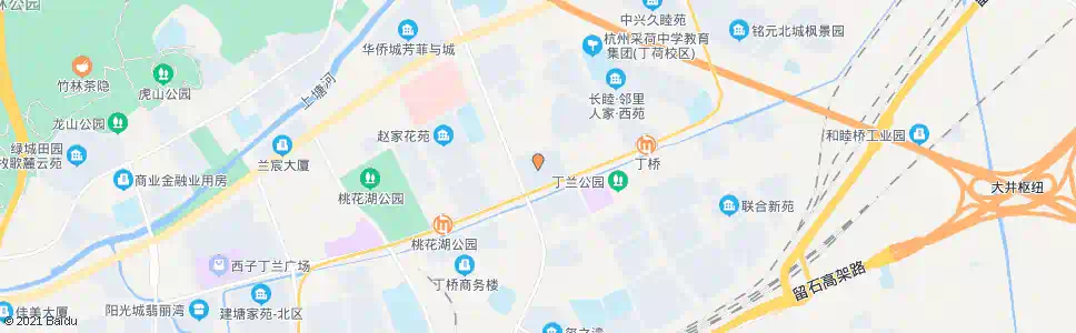 杭州丁桥大唐苑_公交站地图_杭州公交_妙搜公交查询2025