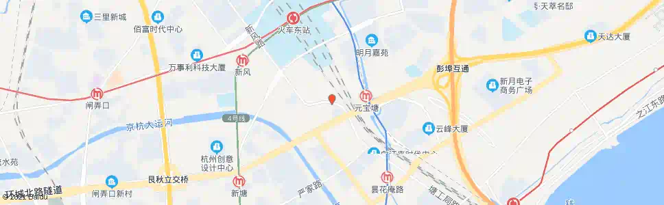 杭州皋塘东_公交站地图_杭州公交_妙搜公交查询2025