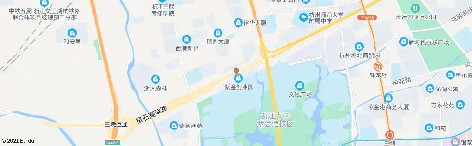杭州应家桥_公交站地图_杭州公交_妙搜公交查询2025