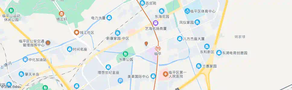 杭州余杭区人民法院_公交站地图_杭州公交_妙搜公交查询2025