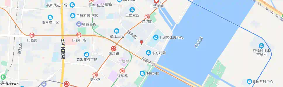 杭州钱潮路公交站_公交站地图_杭州公交_妙搜公交查询2025