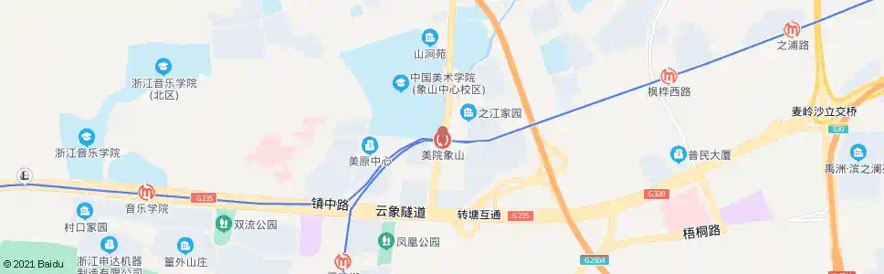 杭州象山_公交站地图_杭州公交_妙搜公交查询2025