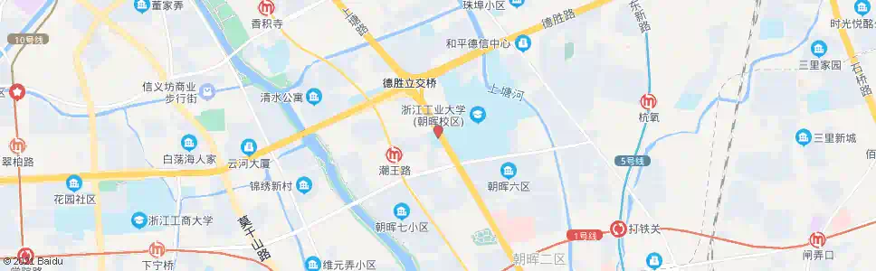 杭州石灰坝_公交站地图_杭州公交_妙搜公交查询2025