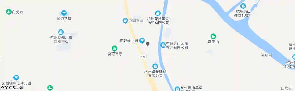 杭州朱村桥_公交站地图_杭州公交_妙搜公交查询2025
