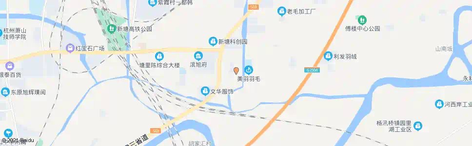 杭州电缆厂_公交站地图_杭州公交_妙搜公交查询2025