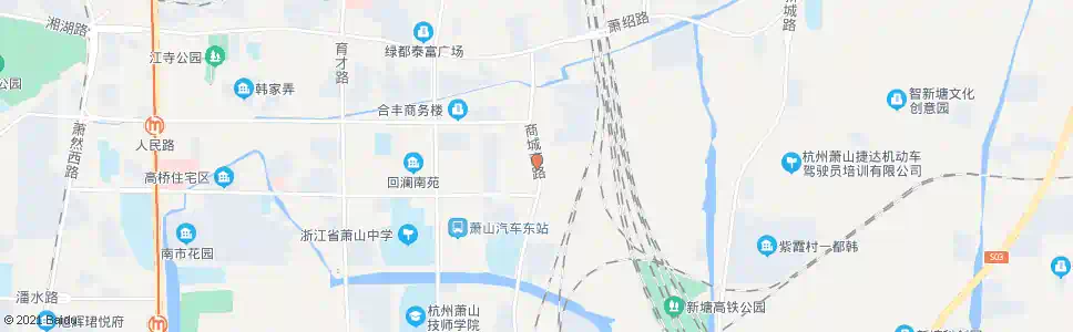 杭州董家埭村_公交站地图_杭州公交_妙搜公交查询2025