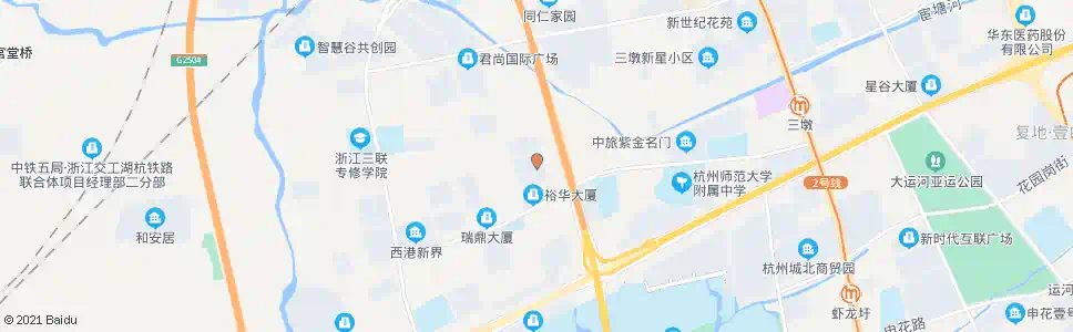 杭州柯华路口_公交站地图_杭州公交_妙搜公交查询2025