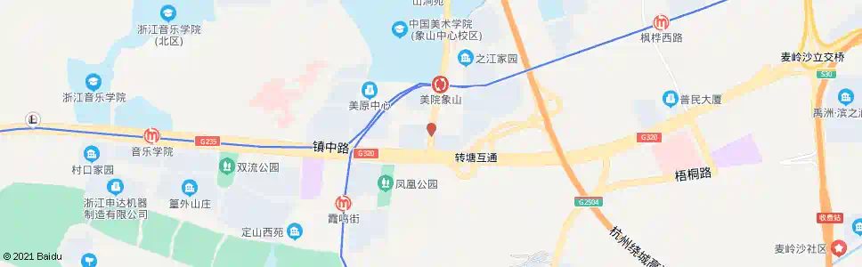 杭州方家畈东_公交站地图_杭州公交_妙搜公交查询2025