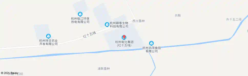 杭州杭州电化厂_公交站地图_杭州公交_妙搜公交查询2025