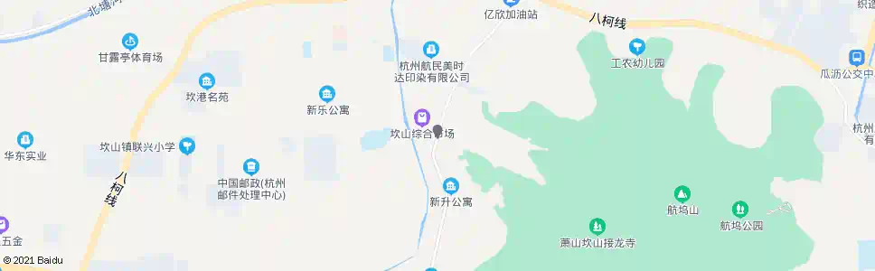 杭州振兴路口(萧山区)_公交站地图_杭州公交_妙搜公交查询2025