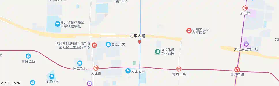 杭州蜀南村路口_公交站地图_杭州公交_妙搜公交查询2025