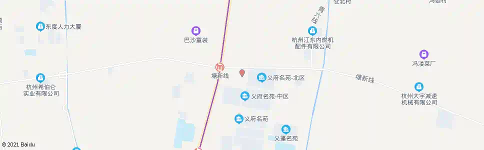 杭州金星村(萧山区)_公交站地图_杭州公交_妙搜公交查询2025