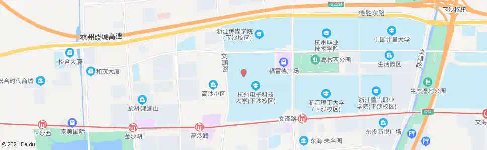 杭州学林街文渊路口_公交站地图_杭州公交_妙搜公交查询2025