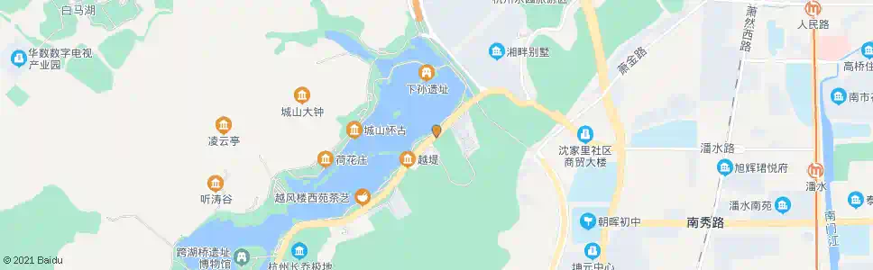 杭州窑里坞_公交站地图_杭州公交_妙搜公交查询2025