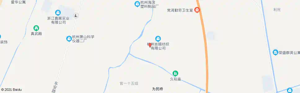 杭州联勤村_公交站地图_杭州公交_妙搜公交查询2025