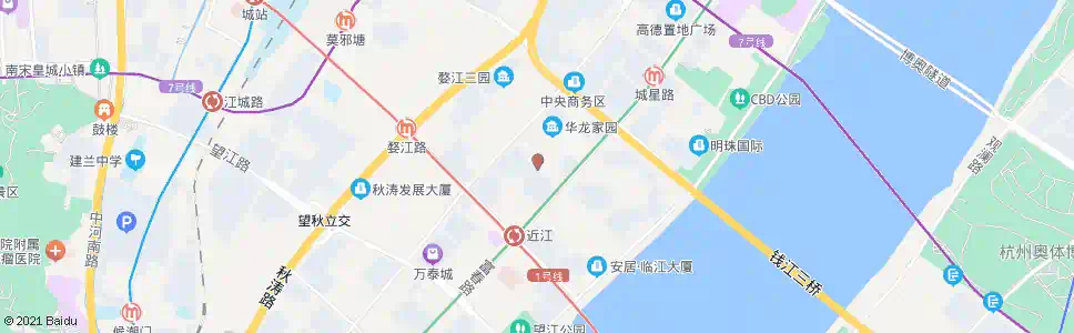 杭州耀江福村_公交站地图_杭州公交_妙搜公交查询2025