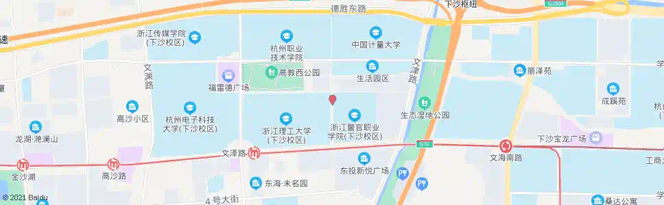 杭州文溯路学林街口_公交站地图_杭州公交_妙搜公交查询2025