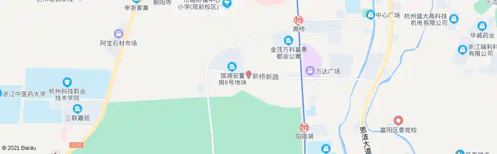 杭州新桥新路_公交站地图_杭州公交_妙搜公交查询2025