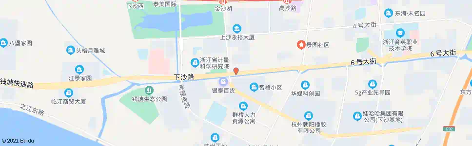 杭州智格村_公交站地图_杭州公交_妙搜公交查询2025