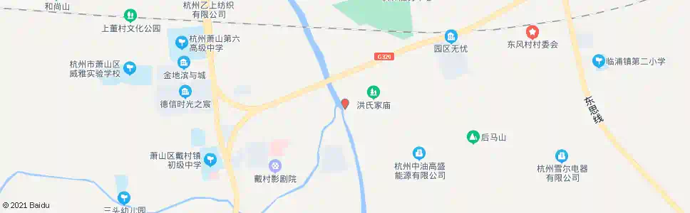 杭州永兴桥_公交站地图_杭州公交_妙搜公交查询2025